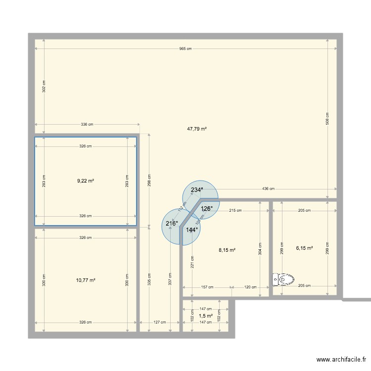 cavalaire appart. Plan de 0 pièce et 0 m2