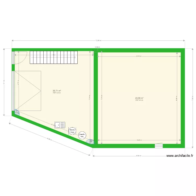 TAILLADES Niveau Bas V1. Plan de 