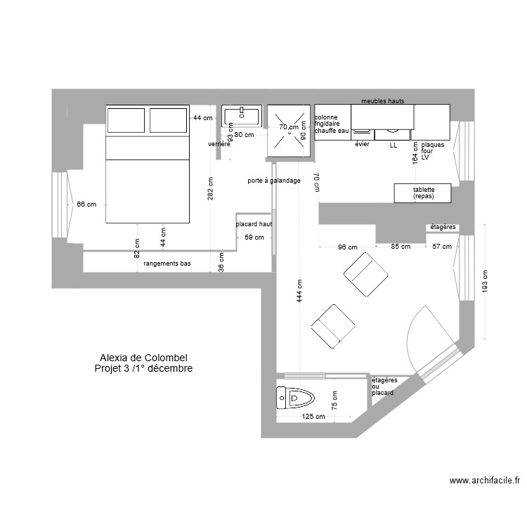 alexia projet 4 21 dec. Plan de 0 pièce et 0 m2