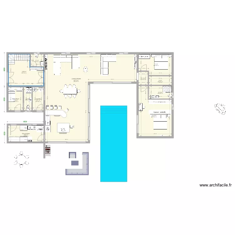 LIPA 1 and 8 with second floor. Plan de 