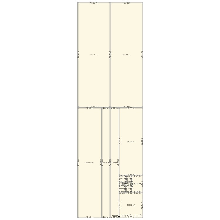 Laforet Gaillagues. Plan de 0 pièce et 0 m2