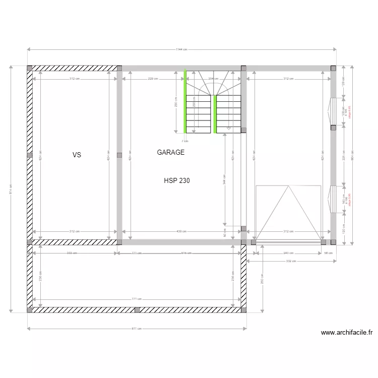 CLEMENT SOUS SOL. Plan de 