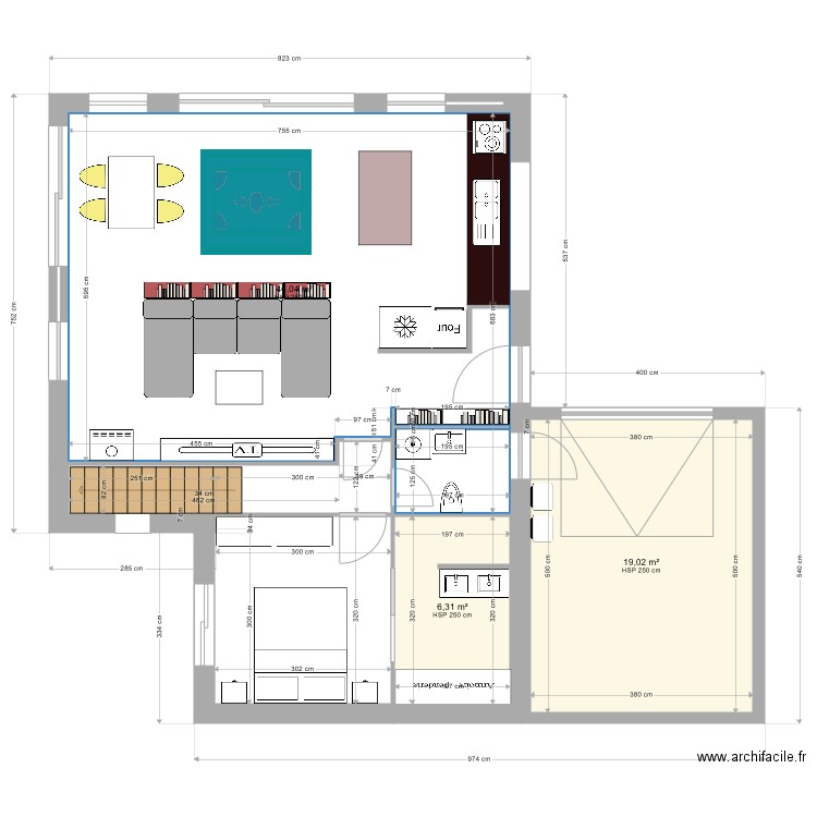 PLANS COMPLETS reprise V2. Plan de 0 pièce et 0 m2