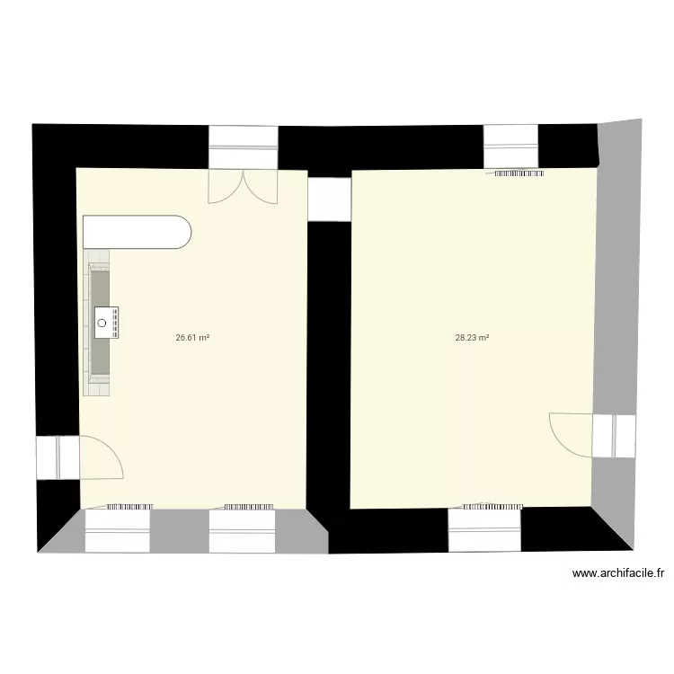 la comt&eacute; Priv&eacute;. Plan de 