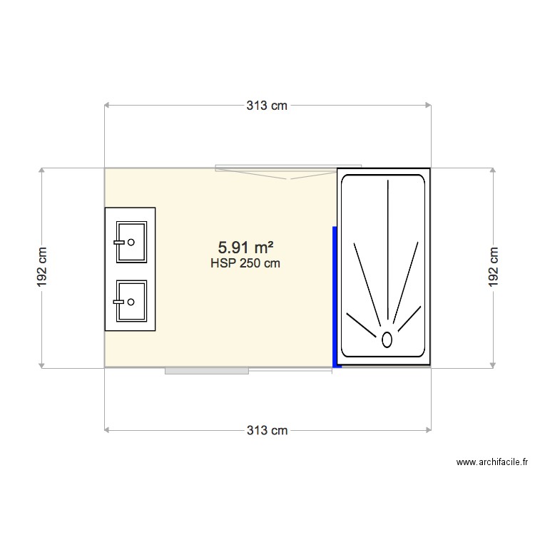 SDB suite parentale. Plan de 0 pièce et 0 m2