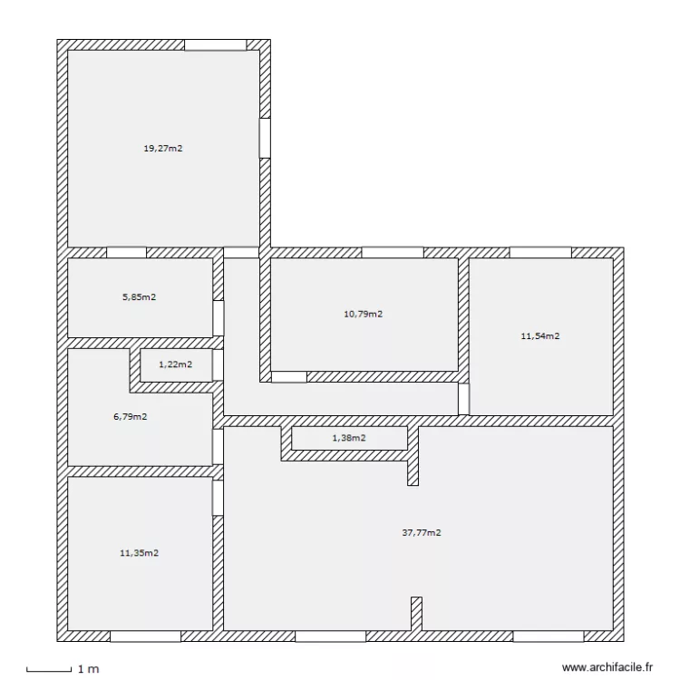 MAISON ABBE GUERINEAU. Plan de MAISON ABBE GUERINEAU. Plan de