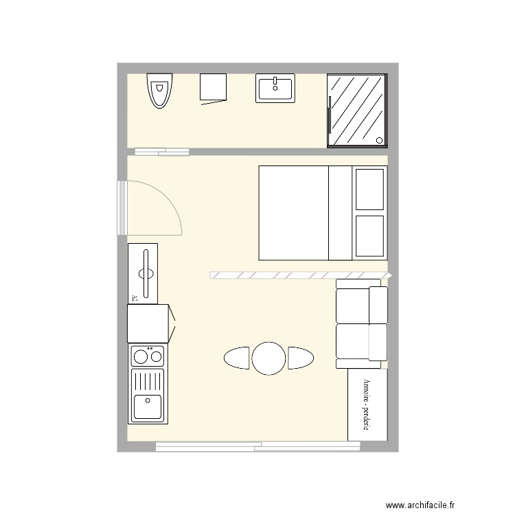 plan Perso SFY. Plan de 0 pièce et 0 m2