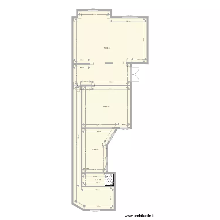 366 Vaugirard Seb. Plan de 