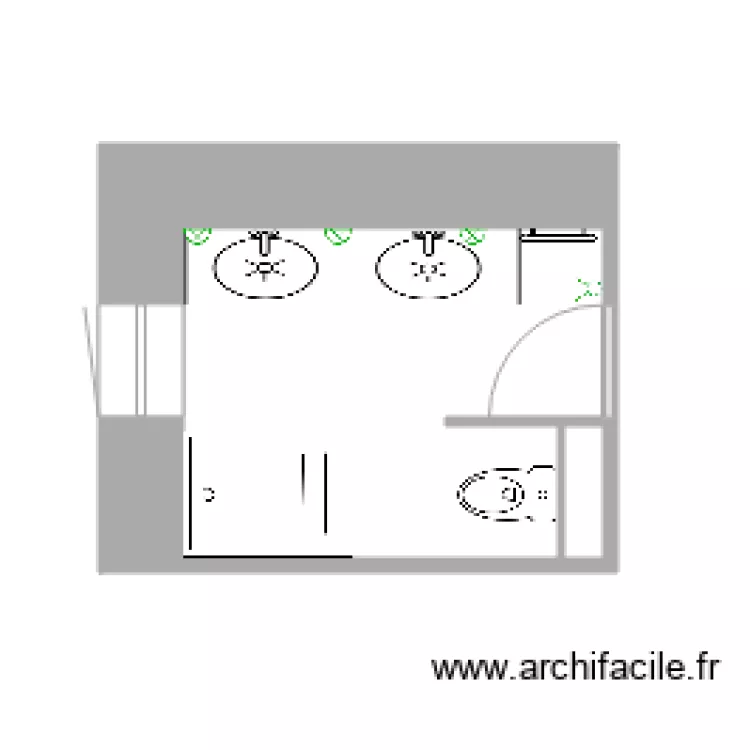 sdbain suiteSA. Plan de 