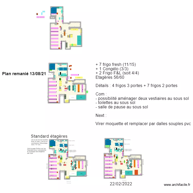 Hautpoul V1. Plan de 