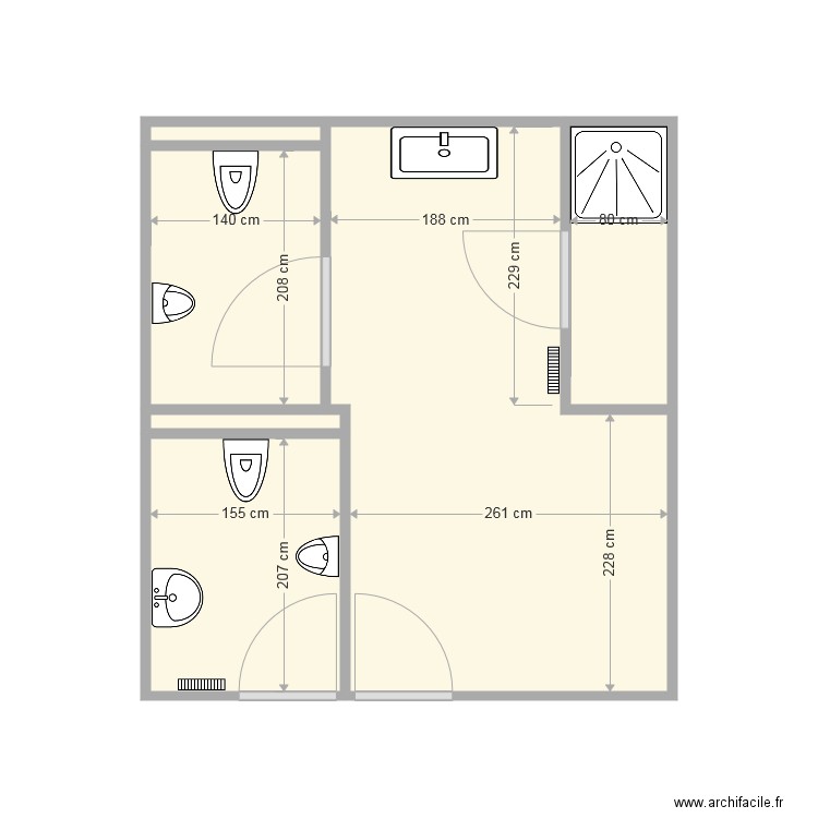 Plan Vst Vertou. Plan de 0 pièce et 0 m2