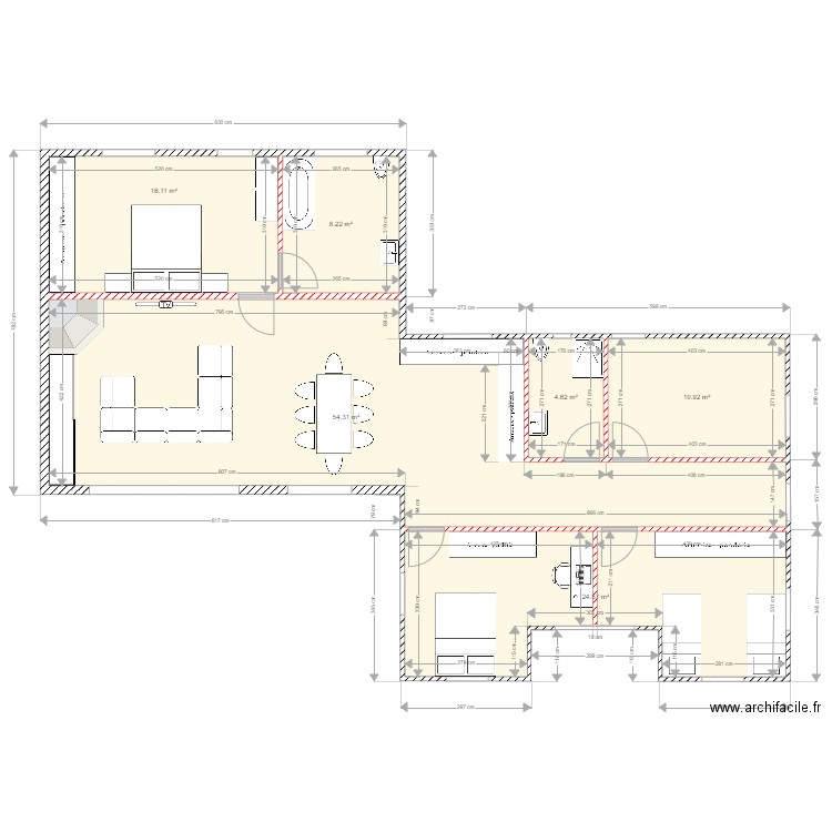 modif 2. Plan de 0 pièce et 0 m2