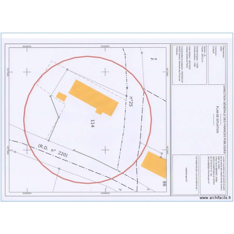 MUR. Plan de 0 pièce et 0 m2