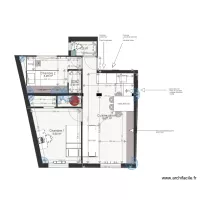 Plan projet appartement St&eacute;phanie DUBOIS