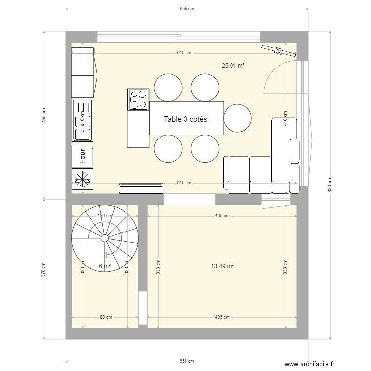 Nouvelle pièce. Plan de 0 pièce et 0 m2