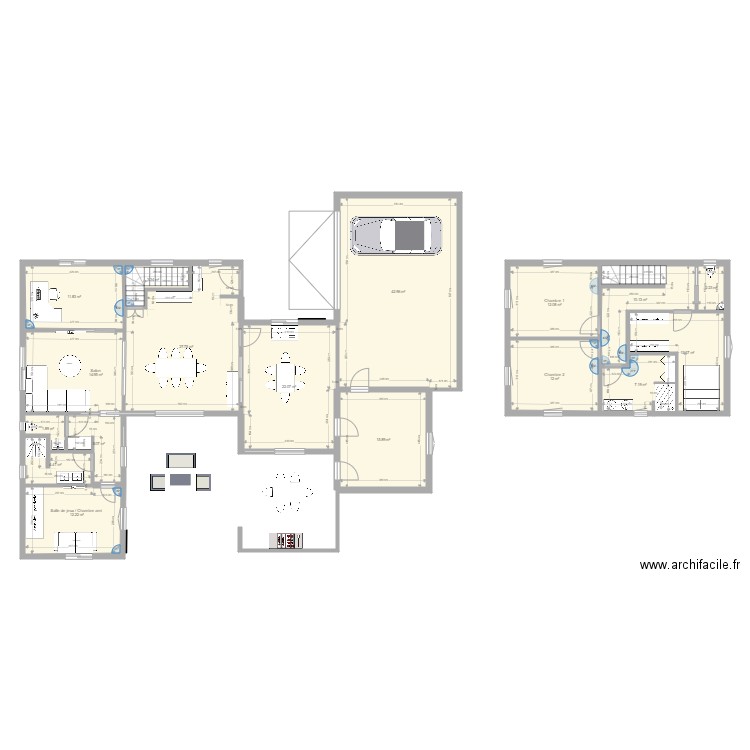Maison Montaigu Version 1. Plan de 0 pièce et 0 m2