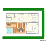 plan maison terrain auriol