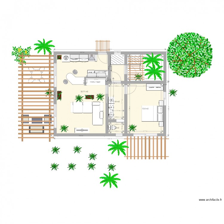 Studio Ianja V5. Plan de 0 pièce et 0 m2