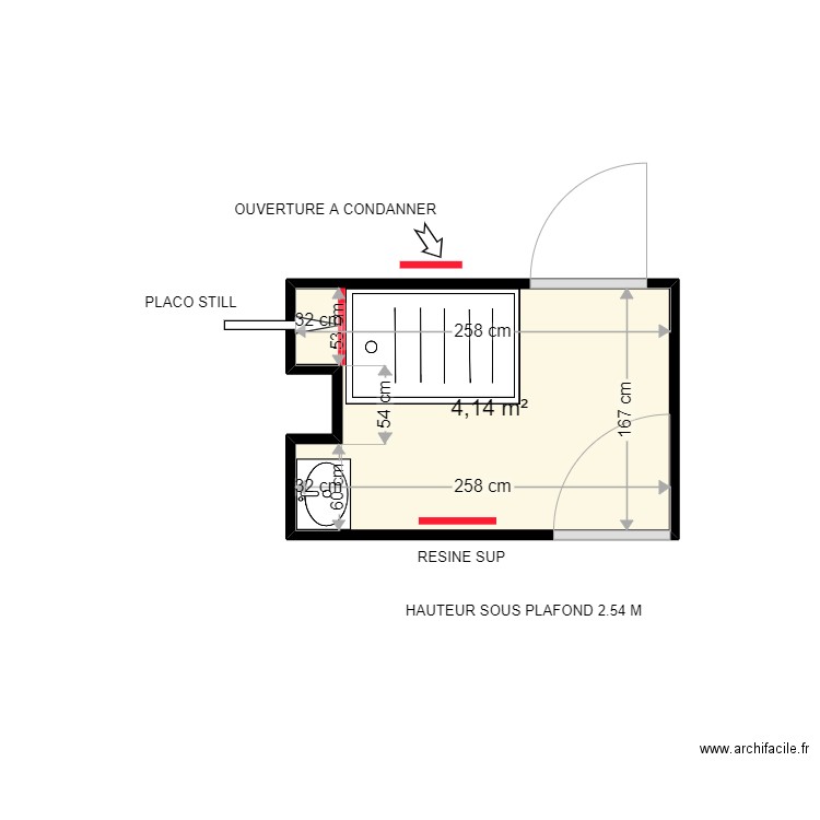 GALLINARO COLETTE . Plan de 0 pièce et 0 m2
