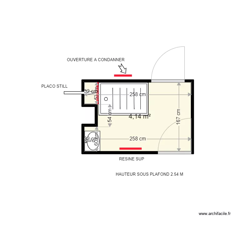 GALLINARO COLETTE . Plan de 