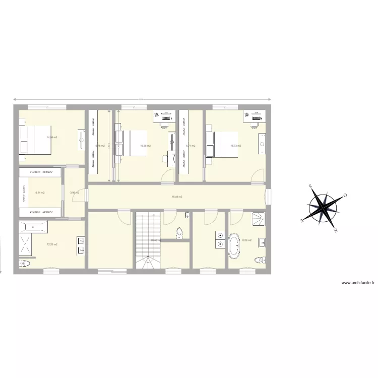 Maison. Plan de Maison. Plan de