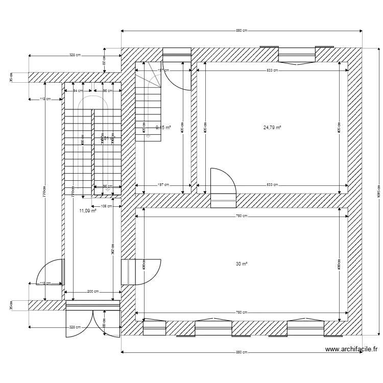 SAINT LAURENT RDC. Plan de 