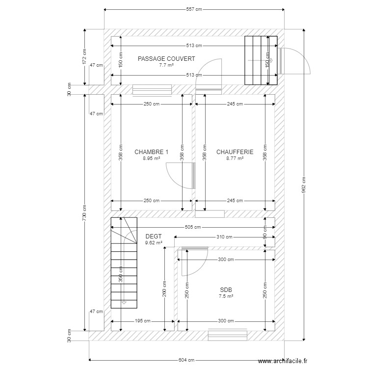 DUMAN CAVE. Plan de 0 pièce et 0 m2