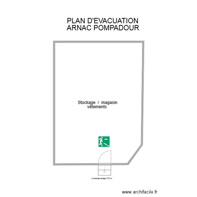 Arnac Pompadour . Plan de 0 pièce et 0 m2
