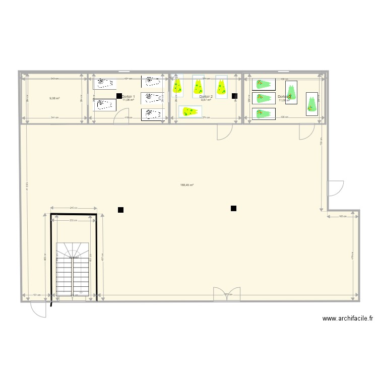 plan 2. Plan de 0 pièce et 0 m2