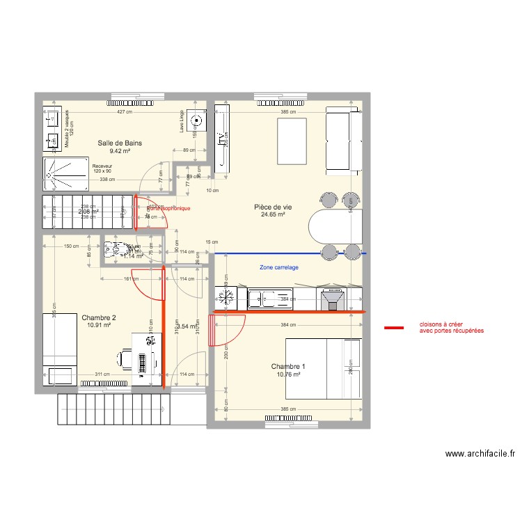 ALLENANT. Plan de 0 pièce et 0 m2