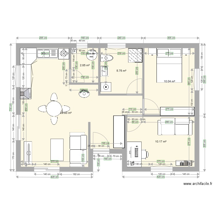 Plan MOB. Plan de 0 pièce et 0 m2