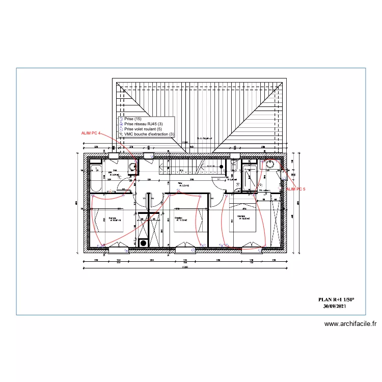 mallet CIRCUIT PC R+1. Plan de mallet CIRCUIT PC R+1. Plan de