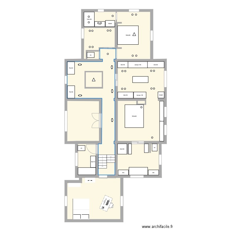 Béchet 1e. Plan de 0 pièce et 0 m2