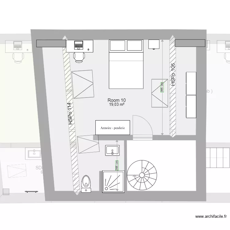 van Gele. Plan de 