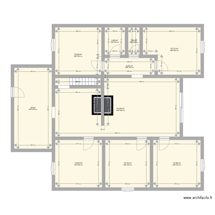 laluque foret actuellement . Plan de 0 pièce et 0 m2