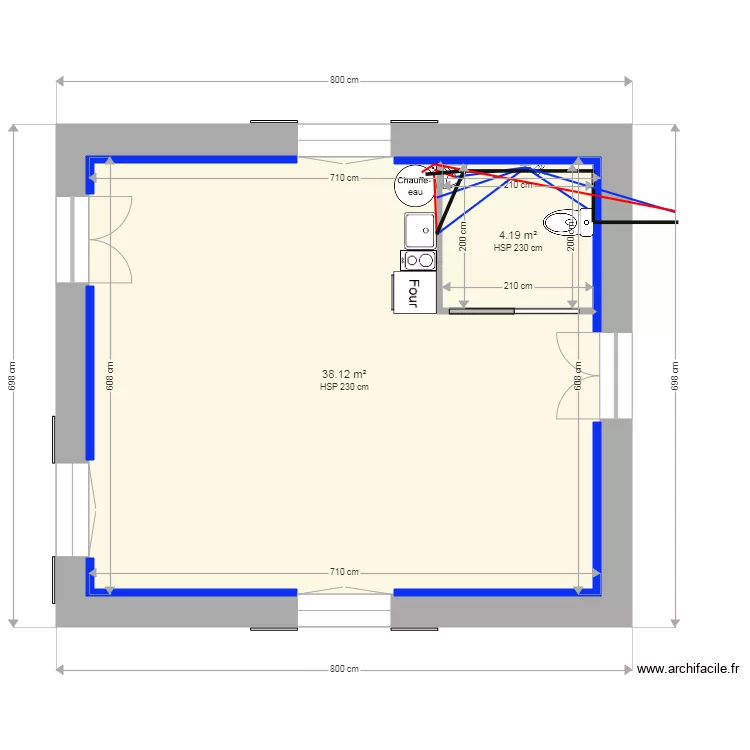 montgiscard. Plan de 