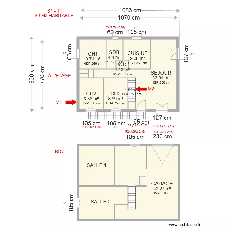 PLAN MACHARD. Plan de 