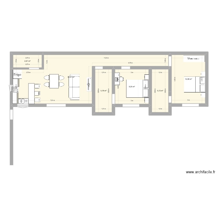Plan 90. Plan de 0 pièce et 0 m2