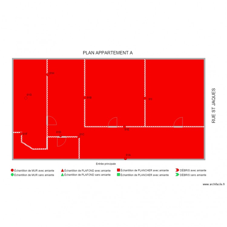 199 A ST JACQUES ST JEAN SUR RICHELIEU. Plan de 0 pièce et 0 m2