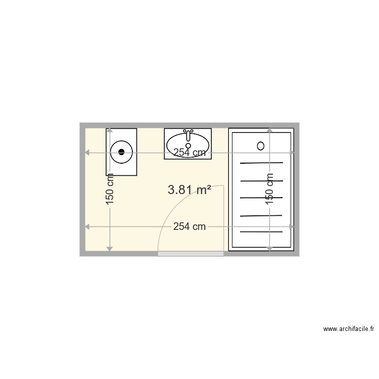 DUFOUR PHILIPPE . Plan de 0 pièce et 0 m2