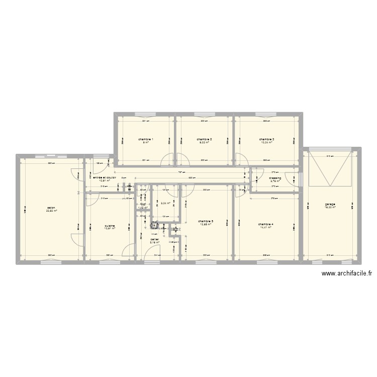 plan de maison. Plan de 0 pièce et 0 m2