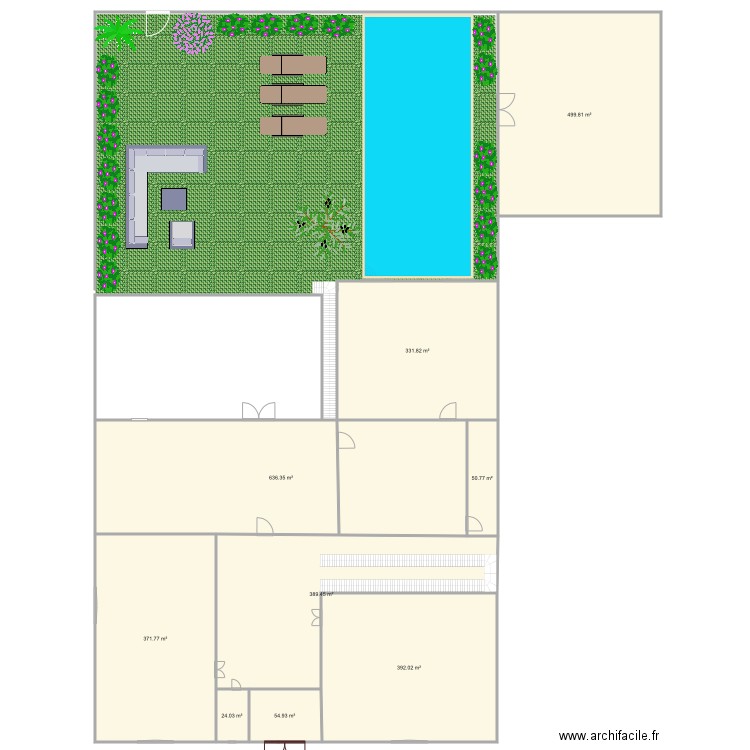 maison V. Plan de 0 pièce et 0 m2