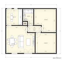 Plan maison 3 Ch