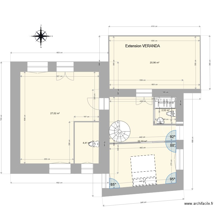 La CRoix 5 B. Plan de 0 pièce et 0 m2