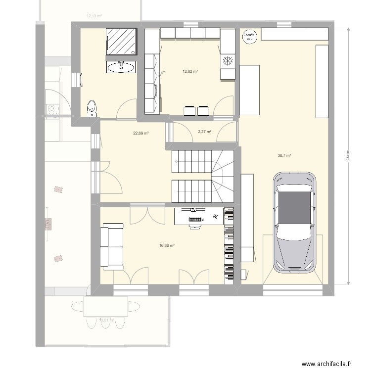 11 01 2023. Plan de 0 pièce et 0 m2
