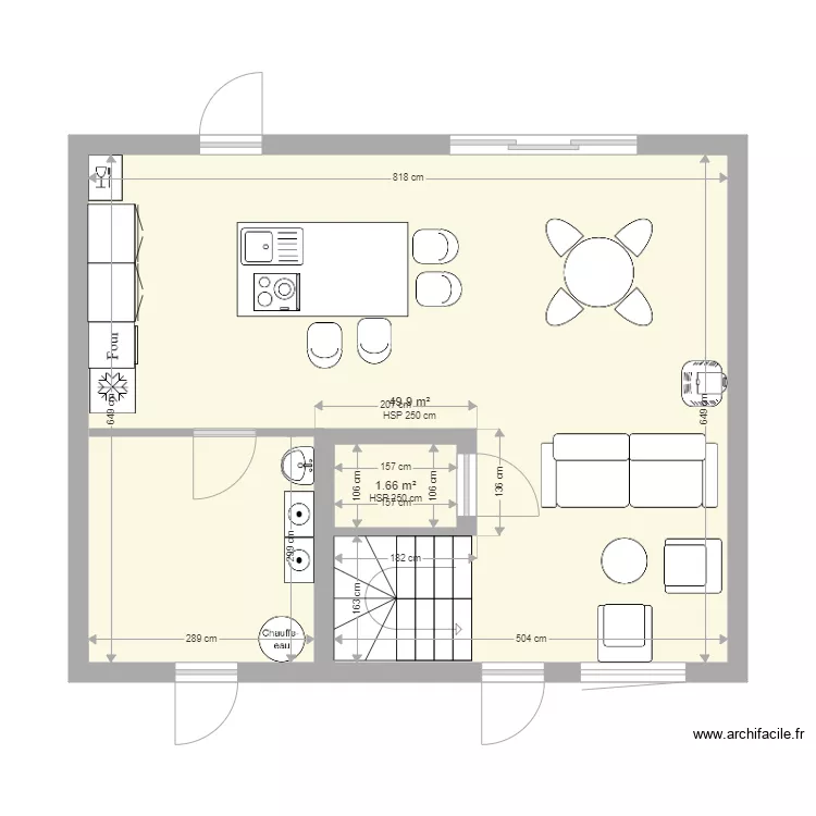 dompenchant. Plan de 