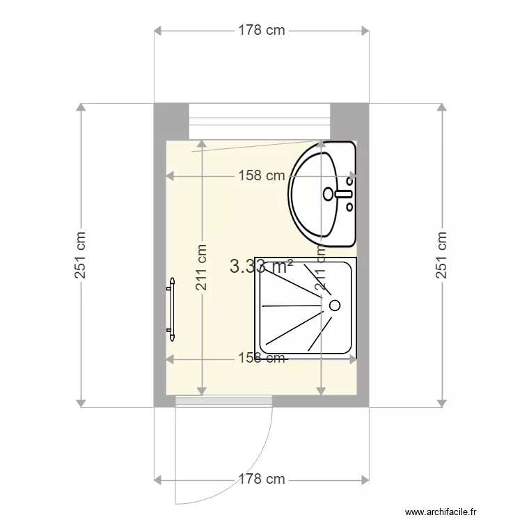 Coulon luc sdb avant. Plan de 