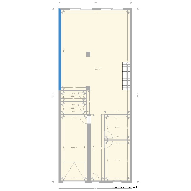 Bricchi. Plan de 0 pièce et 0 m2