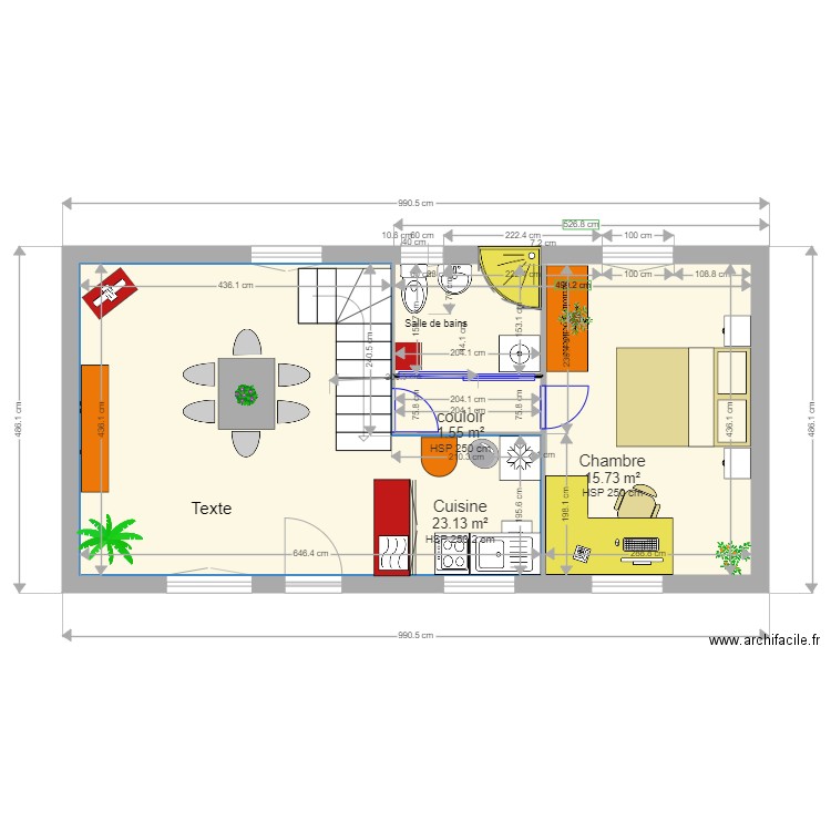 MAISON bis. Plan de 0 pièce et 0 m2