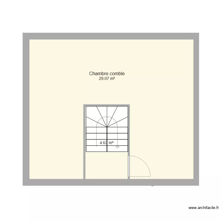 SAINT OUEN COMBLE. Plan de 